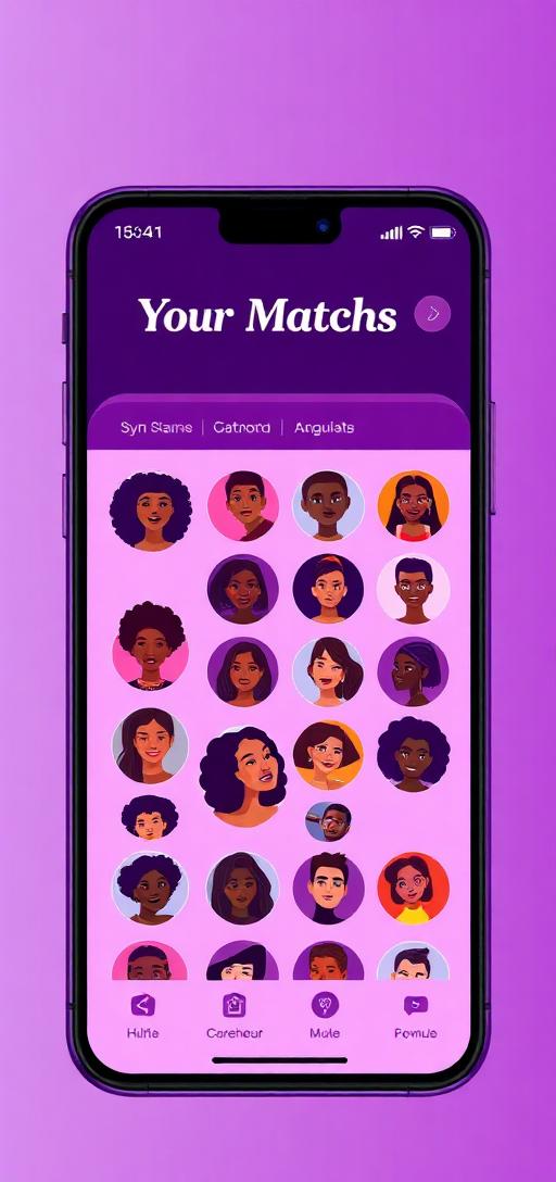 Jollof Hearts app screen